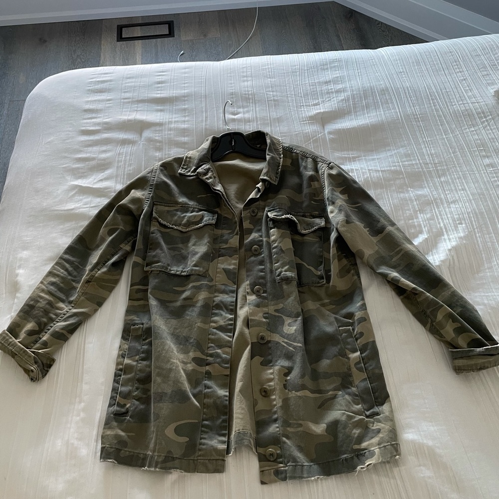 TOPSHOP ARMY JACKET